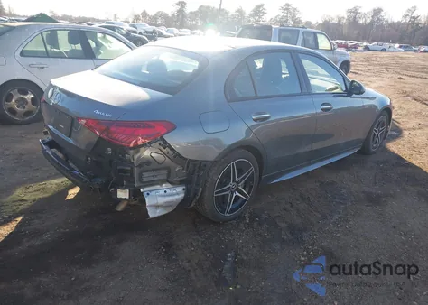 2024 Mercedes-Benz C 300 из США, поврежденный, VIN W1KAF4HBXRR189271